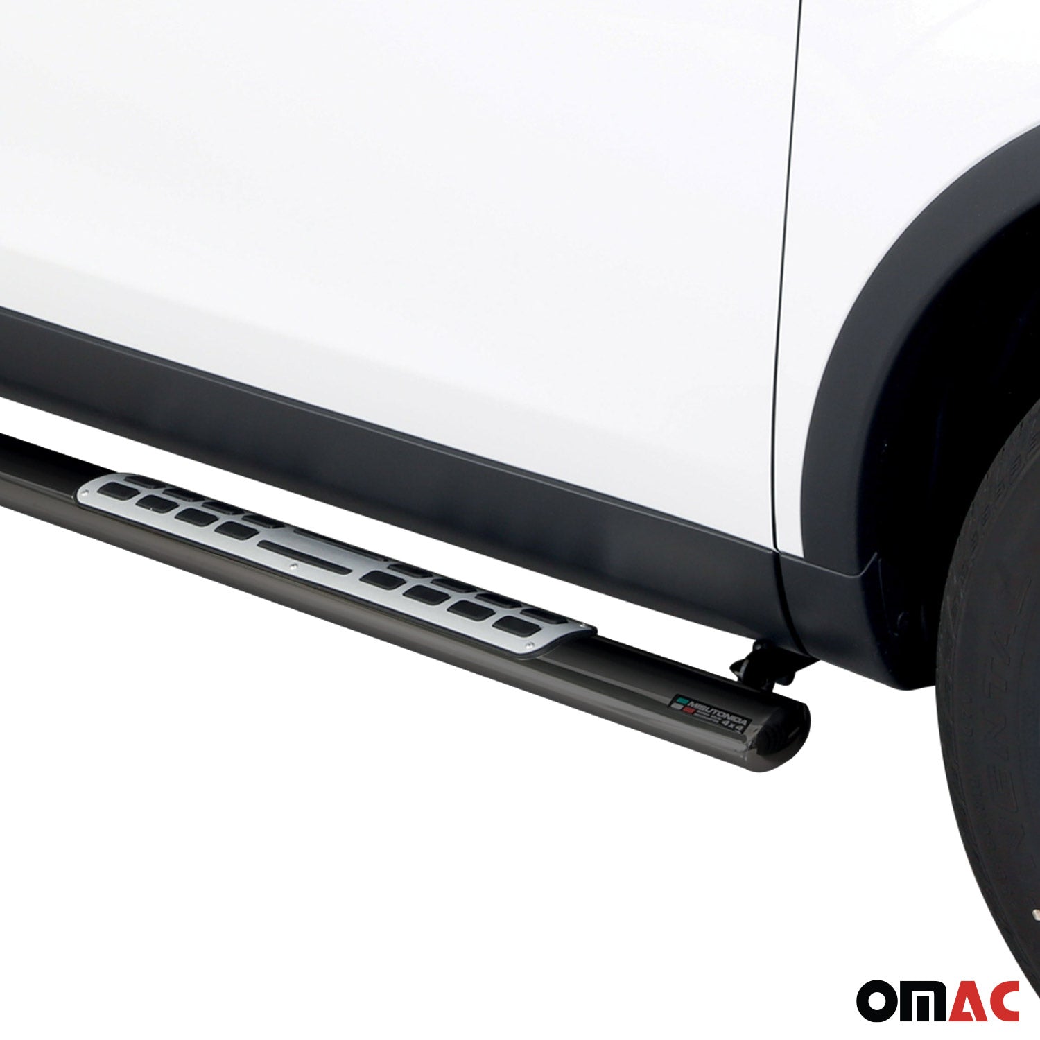 Estribos Barras Laterales para Land Rover Discovery Sport 2014-2018 Negro Acero