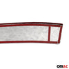 Protector de Parachoques Trasero para Opel Combo Cargo 2019-2024 Plata Mate Alu