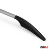 Rieles de Techo Coche para VW Caddy 2003-2020 L1 Plata Aluminio 2Pza