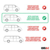 Rieles & Barras de Techo para Renault Trafic Opel Vivaro 2014-24 Largo Negro Alu