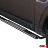 Estribos Barras Laterales para Land Rover Discovery 4 2009-2016 Plata Acero