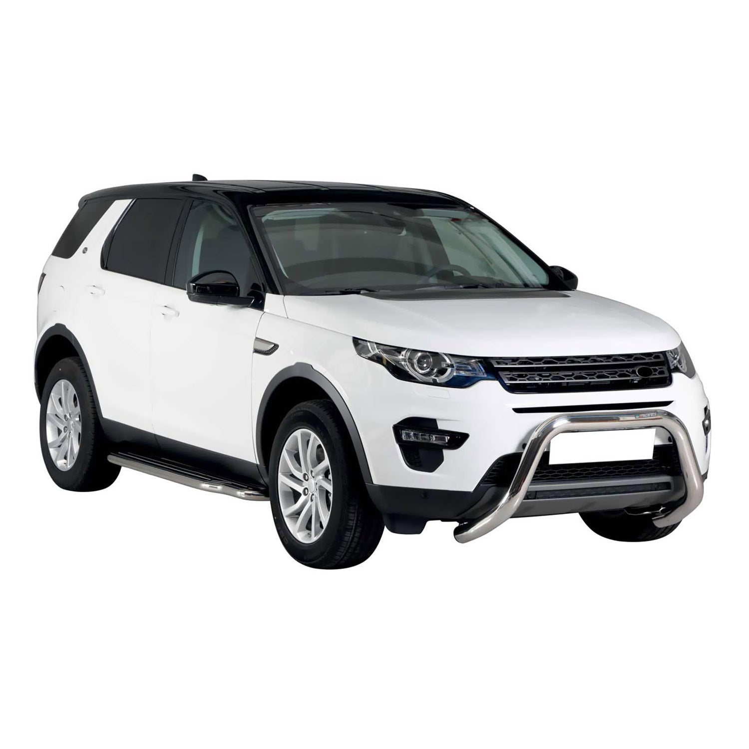 Bull Barra Frontal para Land Rover Discovery Sport 2014-2018 Plata Acero