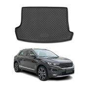 OMAC Bandeja Maletero Alfombrilla para VW T-Roc 2017-2025 Negro Goma TPE 1Pza