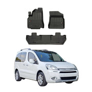OMAC Premium Alfombrillas De Coche para Citroen Berlingo 2008-2018 TPE Goma 3x