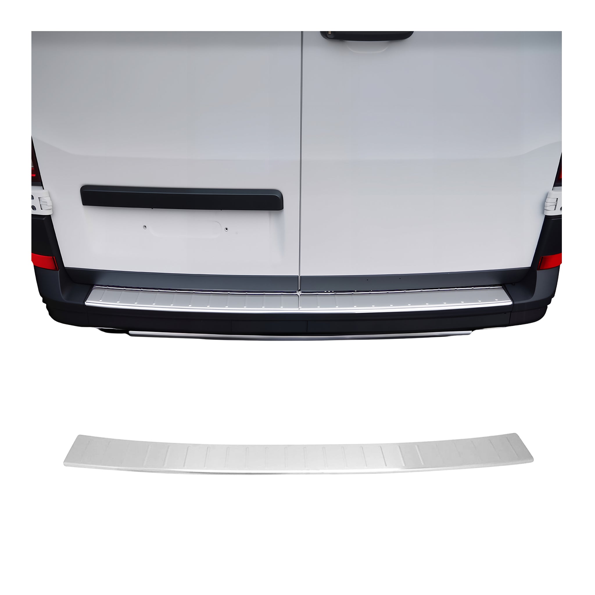 Protector Parachoques para VW Grand California 2019-2026 Acero cepillado