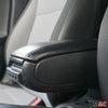 Negro Reposabrazos Consola para Dacia Duster 2 2018-2024 Negro PU Cuero Plástico
