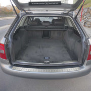 Protector Parachoques para Audi A6 4B Familiar 1997-2005 Plata Brillante Acero