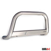 Bull Barra Frontal para Mitsubishi Outlander 2013-2015 Plata Acero