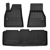 OMAC Premium Alfombrillas De Coche para Tesla Model S 2014-2020 TPE Goma 3x