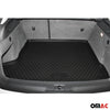 OMAC Bandeja Maletero Alfombrilla para VW Passat B5 1996-2005 Negro Goma TPE