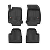 OMAC Premium Alfombrillas De Coche para Peugeot 2008 2019-2024 Negro TPE Goma 4x