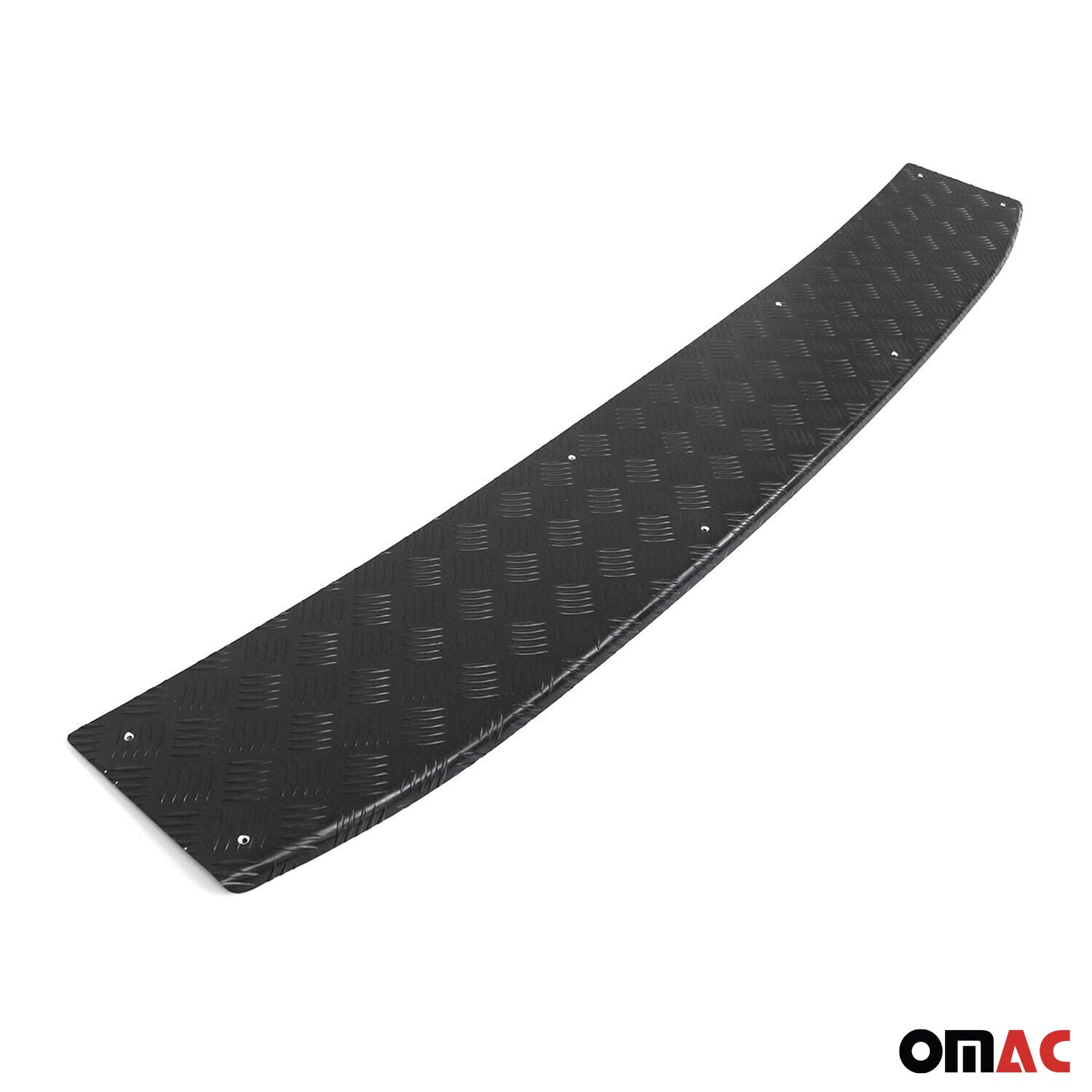 Protector de Parachoques Trasero para Ford Transit 2014-2025 Negro Mate Aluminio