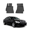 OMAC Alfombrillas De Coche para Mercedes S Class W221 2005-2013 Negro Goma TPE