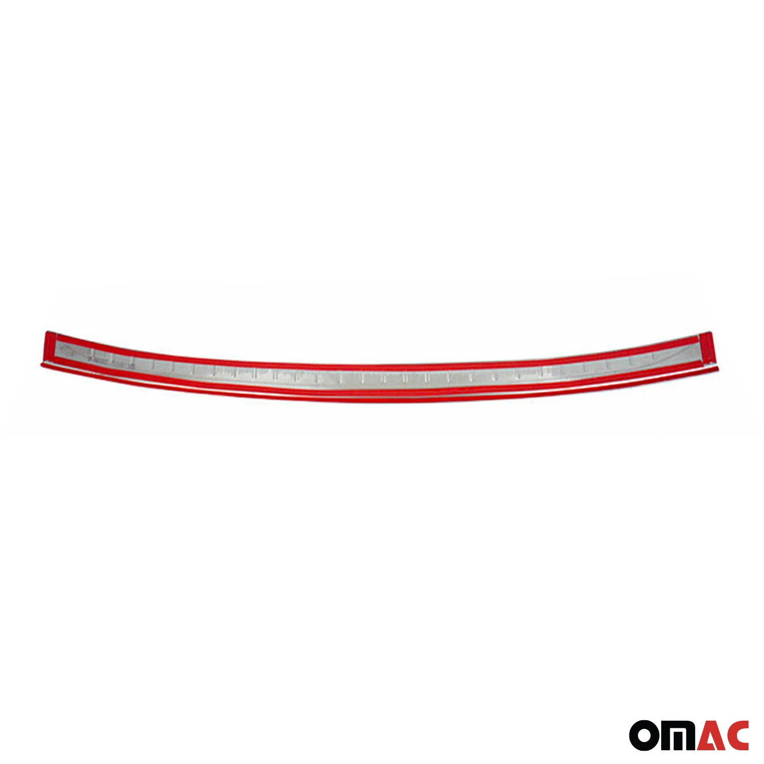 Protector de Parachoques Trasero para Volvo XC90 2015-2025 Plata Brillante Acero