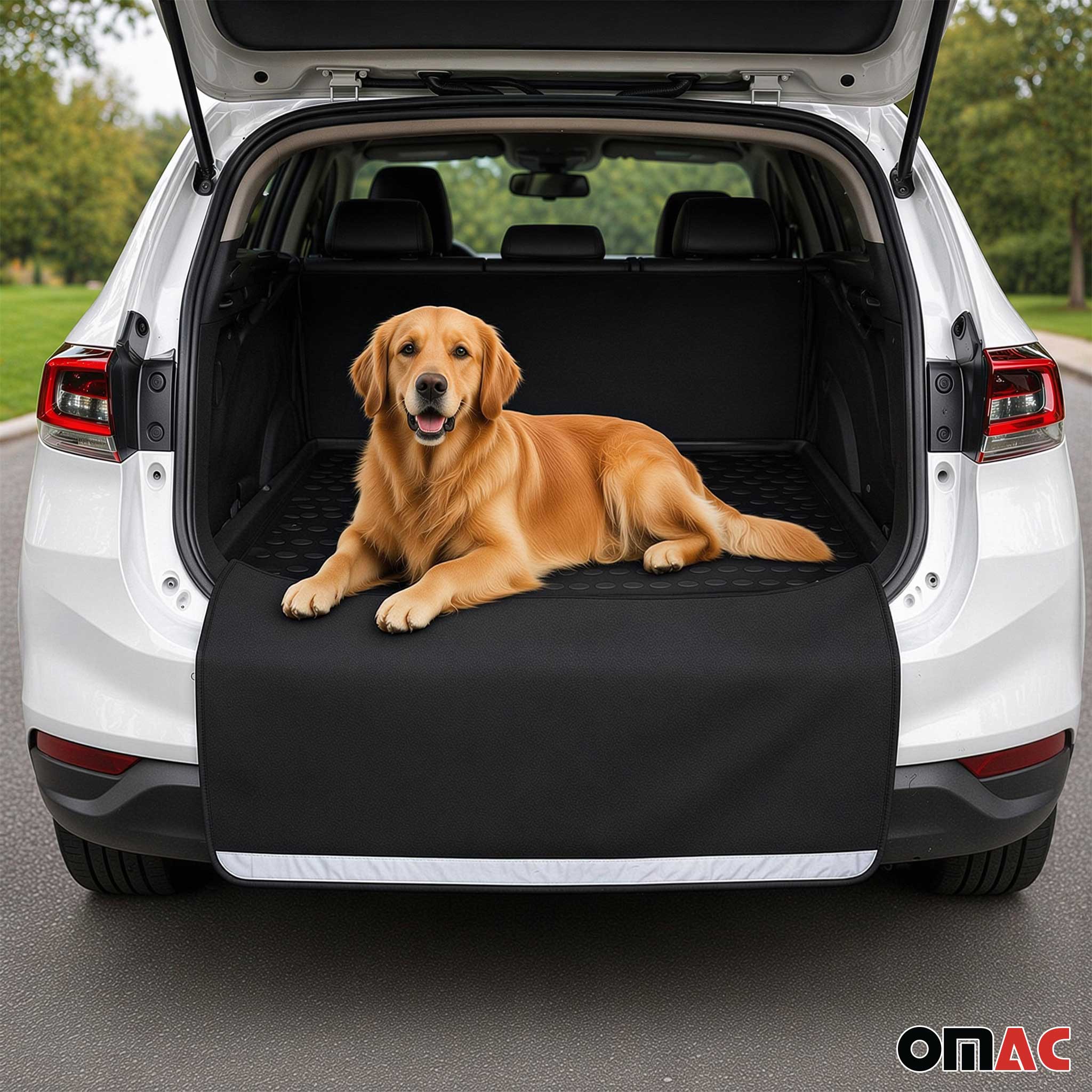 Bandeja Maletero Alfombrilla Universal Negro Goma TPE 1Pza