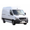 Bull Barra Frontal para Mercedes Sprinter 2013-2018 Plata Brillante Acero