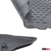 OMAC Alfombrillas De Coche para Audi A6 C6 2008-2011 Gris Goma TPE 4Pza