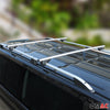 Rieles & Barras de Techo Coche para VW Caddy 2020-2025 Plata Aluminio