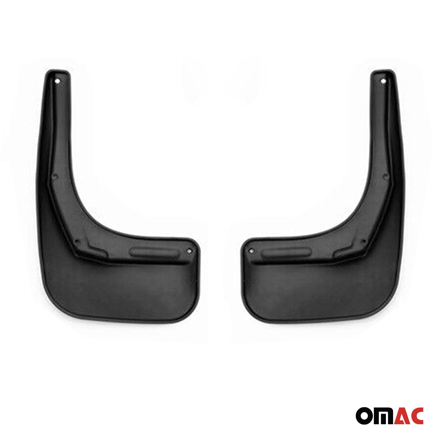 Juego de Guardabarros Trasero para Citroen C4 2009-2018 Negro Mate 2Pza