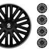 Sparco Bergamo Tapacubos 15 Pulgadas Universal Gris Negro ABS Plástico