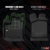 OMAC Premium Alfombrillas De Coche para Porsche Macan 95B 2014-2024 TPE Goma 4x