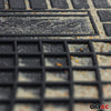OMAC Alfombrillas De Coche para Mercedes Actros MP4 2012-2020 Negro Goma