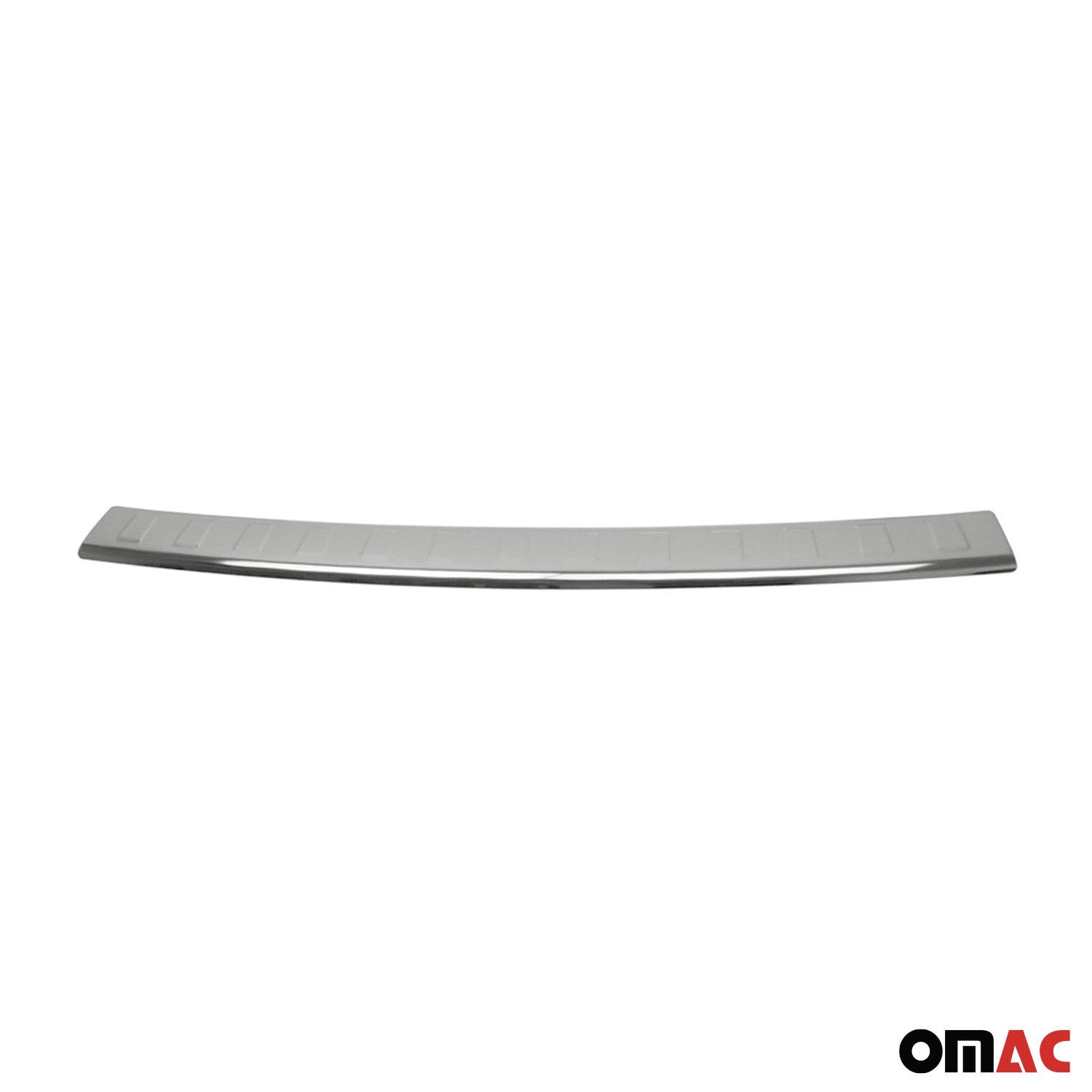 Protector Parachoques para Opel Zafira B 2005-2014 Plata Brillante Acero
