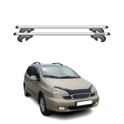 Menabo Barras de Techo Baca para Daewoo Rezzo 2000-2008 Gris Aluminio 2Pza