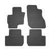 OMAC Alfombrillas De Coche para Mitsubishi Outlander PHEV 2014-2020 Goma 4x