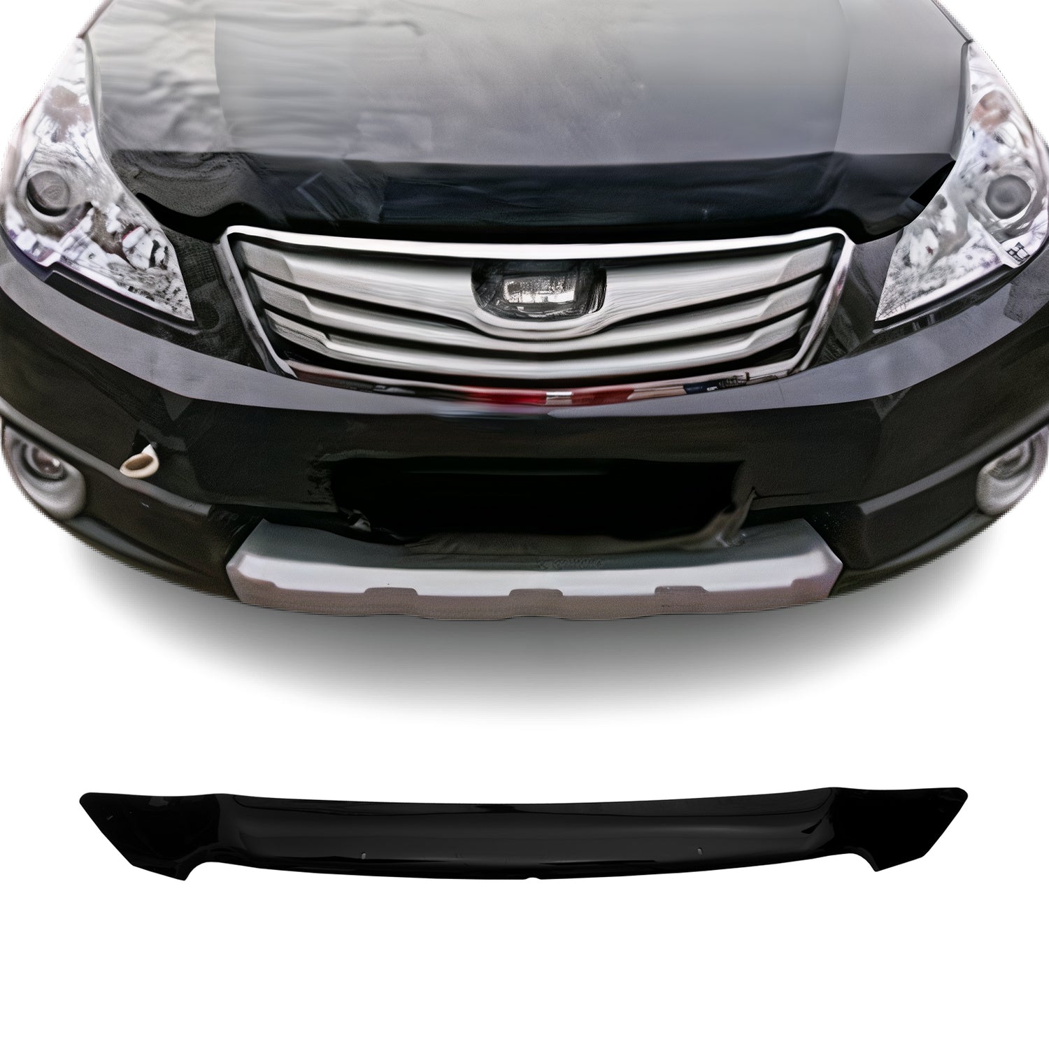 Deflector de Capó para Subaru Legacy Outback 2010-2021 Oscuro Brillante Acrílico