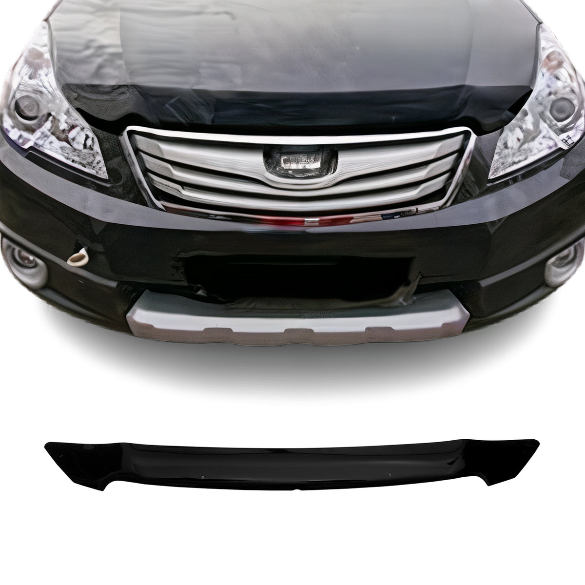 Deflector de Capó para Subaru Legacy Outback 2010-2021 Oscuro Brillante Acrílico