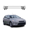 Menabo Barras de Techo Baca para Ford Mondeo Wagon 2007-2010 Gris Aluminio 2x