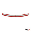 Protector Parachoques para Opel Zafira Tourer C 2011-2019 Plata Brillante Acero