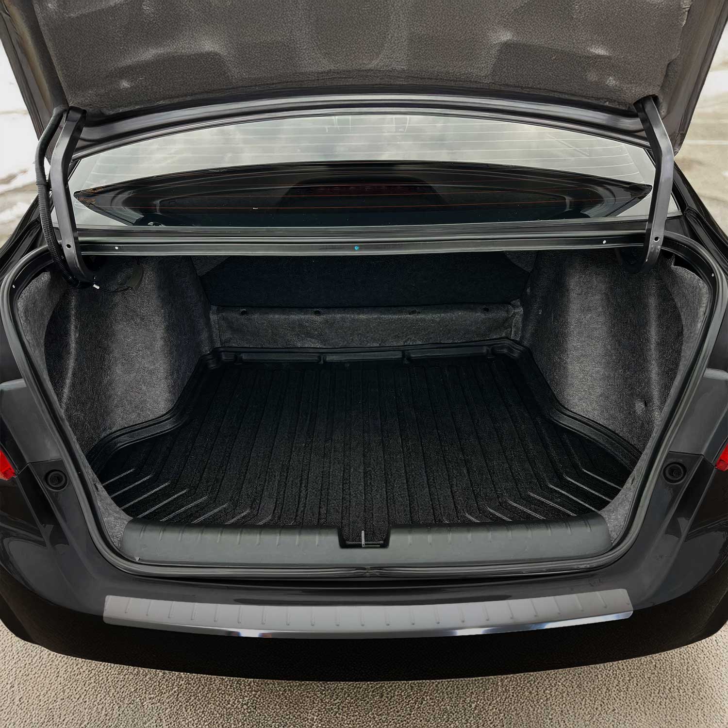 Protector Parachoques para Honda City Sedán 2019-2025 Plata Brillante Acero