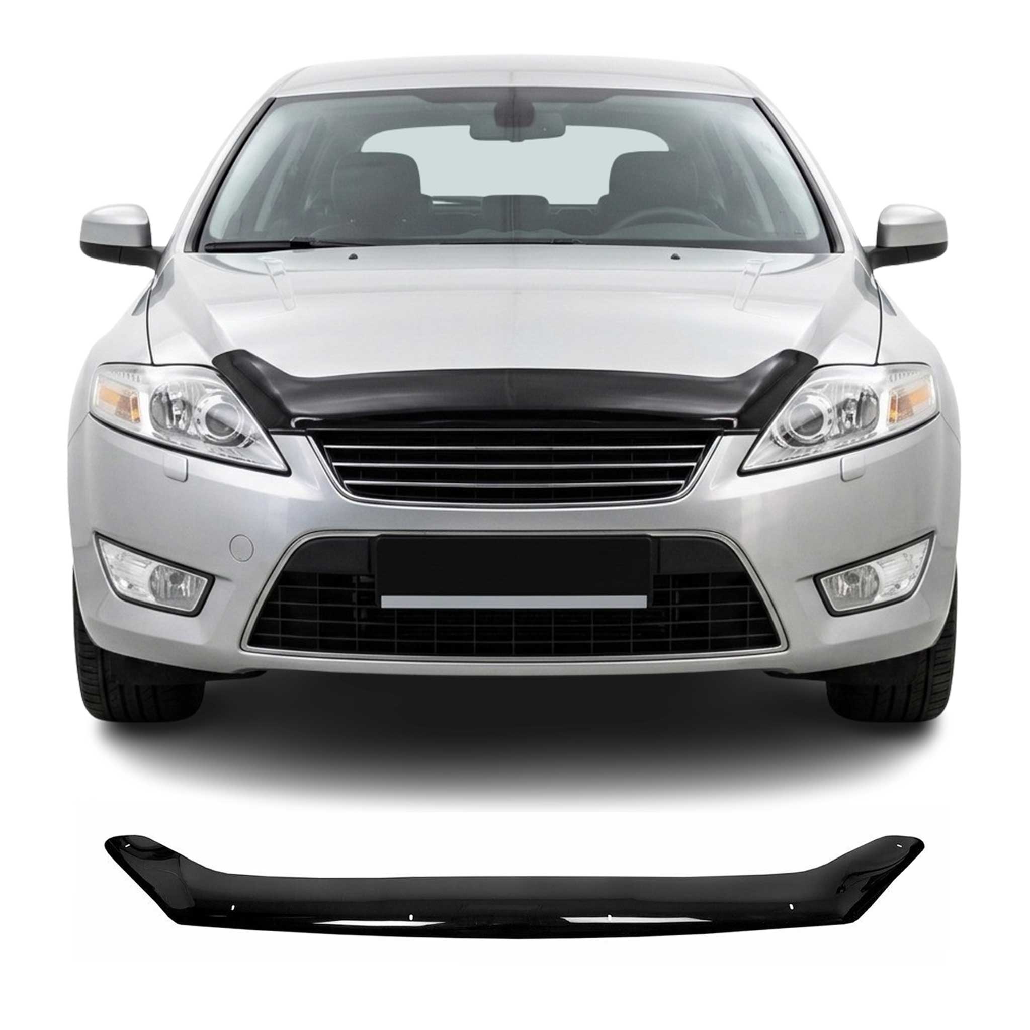 Deflector de Capó para Ford Mondeo 2007-2010 Oscuro Brillante Acrílico