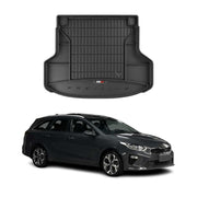 OMAC Premium Bandeja Maletero Alfombrilla para Kia Ceed Familiar 2018-2025 TPE