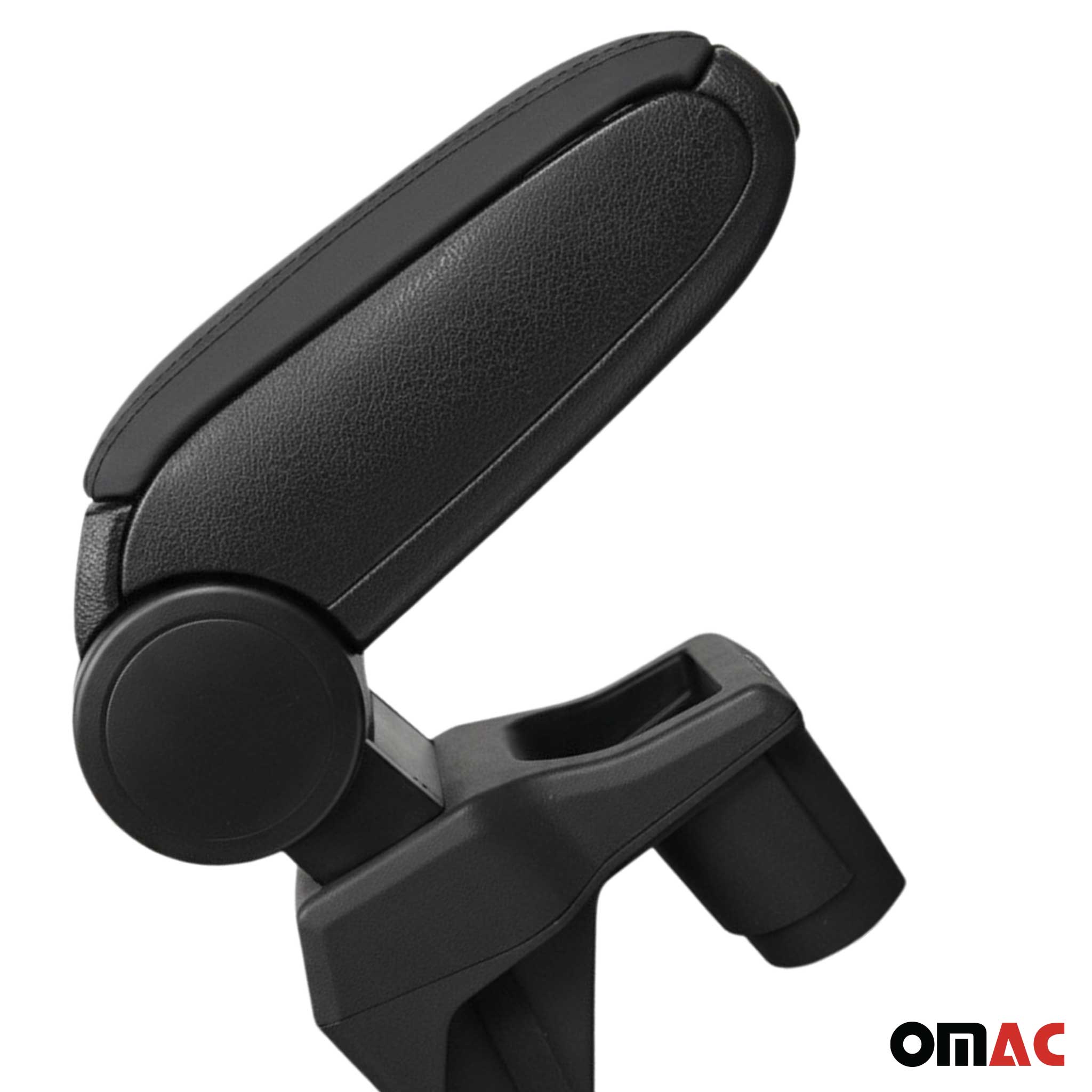 Negro Reposabrazos Consola para Renault Clio 2019-2025 Negro PU Cuero Plástico