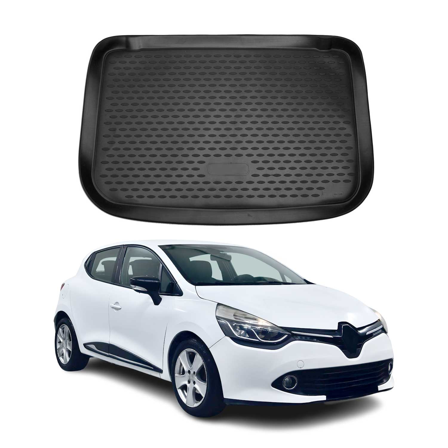 OMAC Bandeja Maletero Alfombrilla para Renault Clio 2012-2019 Hatchback TPE