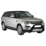 Bull Barra Frontal para Range Rover Sport 2014-2017 Negro Brillante Acero 1Pza
