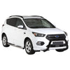Bull Barra Frontal para Ford Kuga 2017-2019 Negro Brillante Acero 1Pza