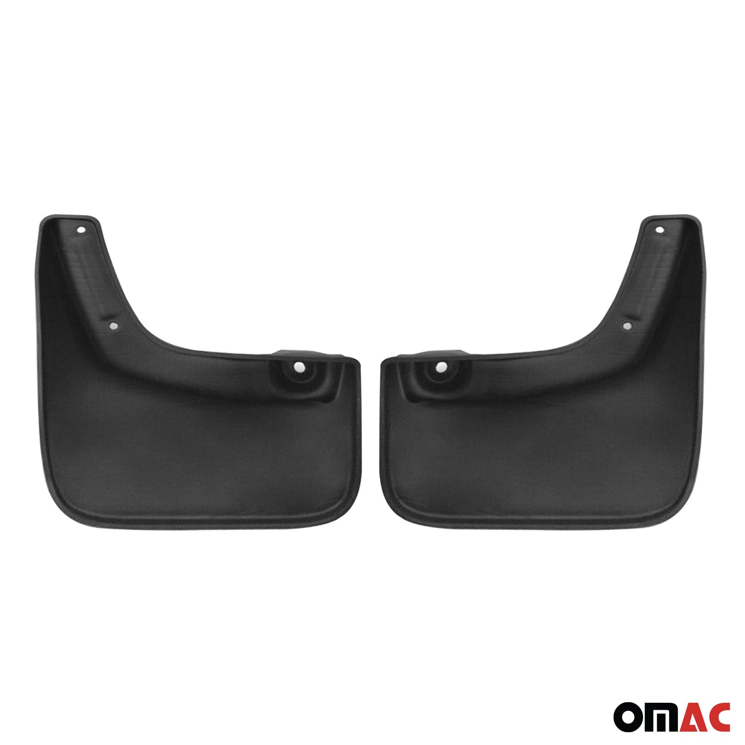 Juego de Guardabarros Trasero para Mazda 3 SD 2009-2011 Negro Mate 2Pza
