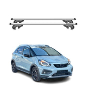 Menabo Barras de Techo Baca para Honda Jazz GR Crosstar 2020-2025 Gris Alu 2Pza