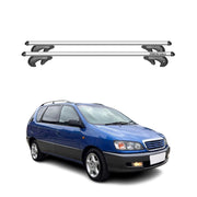 Menabo Barras de Techo Baca para Toyota Picnic 1995-2001 Gris Aluminio 2Pza