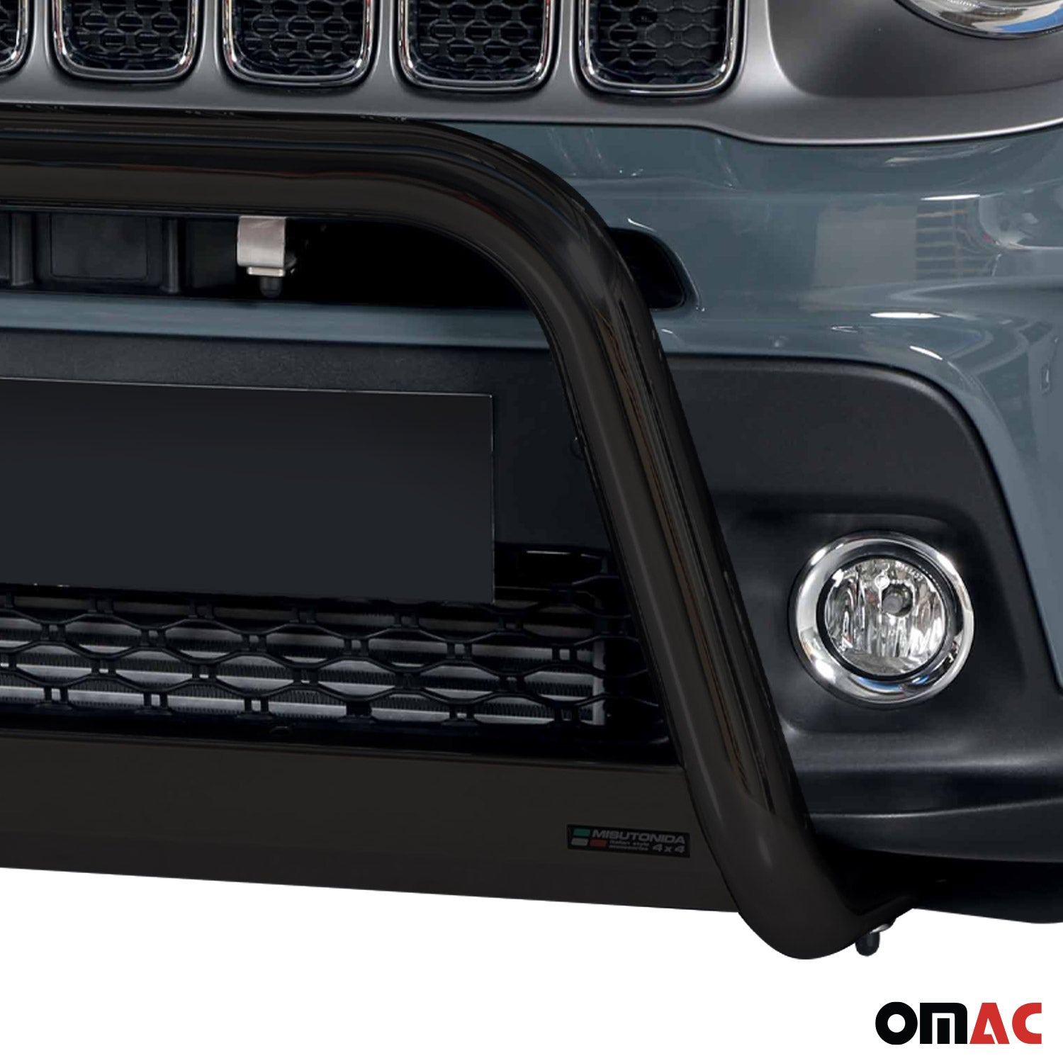 Bull Barra Frontal para Jeep Renegade 2018-2022 Negro Acero 1Pza