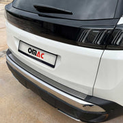 Protector Parachoques para Peugeot 3008 2016-2024 Oscuro Brillante Acero