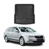 OMAC Premium Bandeja Maletero Alfombrilla para Skoda Superb Familiar 2008-2015