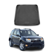 OMAC Bandeja Maletero Alfombrilla para Dacia Duster 2010-2018 Negro Goma