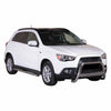 Par de Estribos Barras Laterales para Mitsubishi ASX 2010-2012 Plata Acero 2x