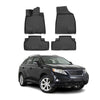OMAC Alfombrillas De Coche para Lexus RX350 2009-2012 Negro Goma TPE 4Pza
