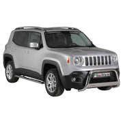 Estribos Barras Laterales para Jeep Renegade Trailhawk 2014-2017 Plata Acero